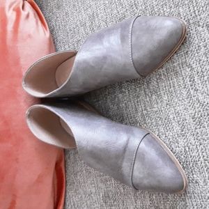 Catherine Malandrino Heathered Gray D'orsay Flats 6M